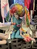 "Hoops the Bunnies" Mardi Gras Parade 2024, Designed by Kimberley Connor. Qtopia