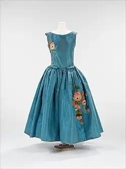 "Jolibois", evening dress (silk), fall/winter 1922–23