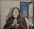 Portrait of her mother in 1890