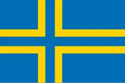 Original proposed flag of Åland