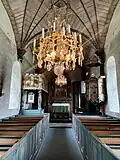 The church's interior