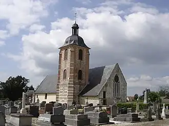 The church in Campigny