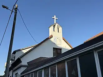 View of the church