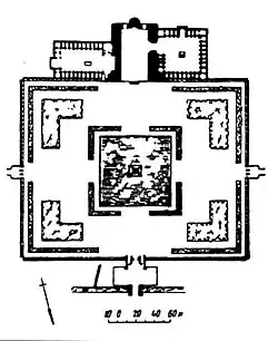 A plan for reconstruction of the Arg's surrounding before the 1979 revolution.