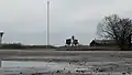 A mobile phone relay tower (in Stavi village)