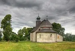 Rotunda attached to a church