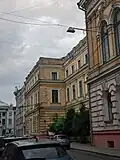 Side facade
