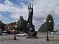 Monument to the fallen residents of Saltivskyi district