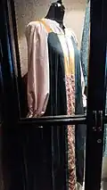 Paraskeva's pink blouse