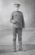 Private Yitzhak Ben-Zvi, a volunteer in the Jewish Legion 1918.