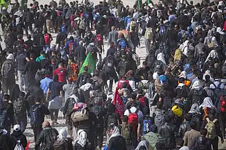 Arba'in pilgrims