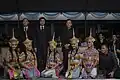 Nora Dance performed at a funeral, Trang province.