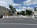 View on the bridge towards the Ministry of Defence