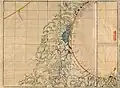 From Experimental Investigations into the Montane and Fluvial Geography of North Ezo (1860) by Matsuura Takeshirō (Hakodate City Central Library) (Municipal Tangible Cultural Property)[15]