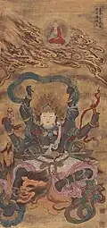 Aparājita, of the Ten Wisdom Kings, Baoning Temple, Ming Dynasty.