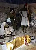 Burial reconstruction, Poland