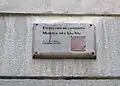 Plate dedicated to Marieta de l'Ull Viu