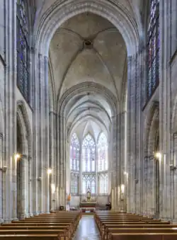 Nave to choir