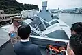 HF-2, HF-3, and TC-2N with CS/MPQ-90 Bee Eye in background aboard PGG-621 Hsu Chiang