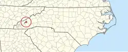 Map of the Qualla Boundary
