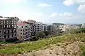 The town