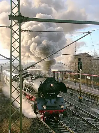Locomotive 41&nbsp;1144 bound for Thuringen