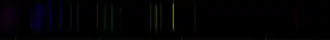Color lines in a spectral range