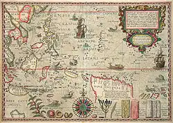 Insulae Moluccae 1592