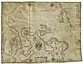 Map of the European coasts, 1631