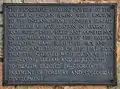 informational sign for Spring House