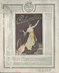 1912 advertisement for Columbia Bicycles