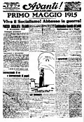 Avanti! of 1 May 1915