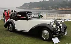 1937 Bentley 4¼ litre Gurney-Nutting sedanca coupé