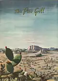 The Pine Grill Menu cover (circa April 1949)