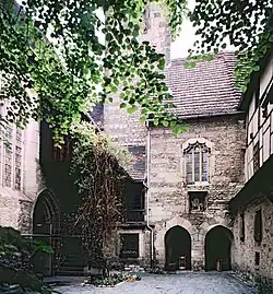 The churchyard