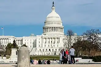 Image 82West side of the U.S. Capitol building (March 2019) (from National Mall)