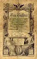 Wartime Staatsnote of the Austrian Empire, 1866