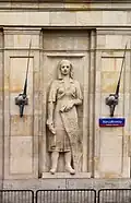Relief of a female labourer.