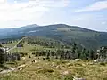 Looking from the Spindlerova Bouda to the Vysoké Kolo