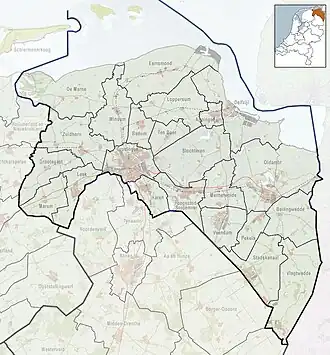Engelbert is located in Groningen (province)