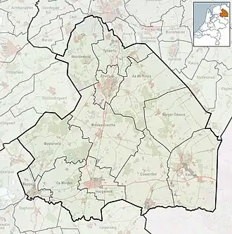 Peize is located in Drenthe