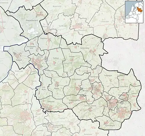 Enter is located in Overijssel
