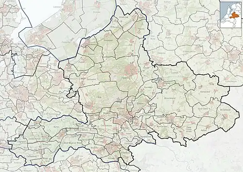 Batenburg is located in Gelderland