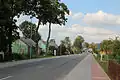 One of streets in Varniai