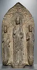 Eastern Wei Buddhist triad