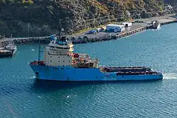 Platform support vessel Maersk Dispatcher, Maersk, 2005 (built in conjunction with the Asenav shipyard)