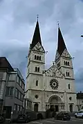 The outside of Saint Martin's Church