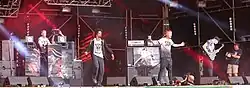 The Qemists performing in 2017