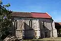 Side view of the chapel