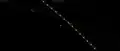 Motion of asteroid near earth-moon
